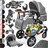 Kesser Loops 3 in 1 asphalt grau/silber