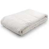 woodek Bettdecke, Weiß, Textil, Rechteckig, 240x220 cm, Oeko-Tex® Standard 100, Schlaftextilien, Bettdecken