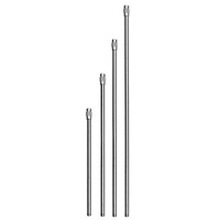Riegler Verlängerungsrohr ohne Düse, gerade 600 mm, Aluminium