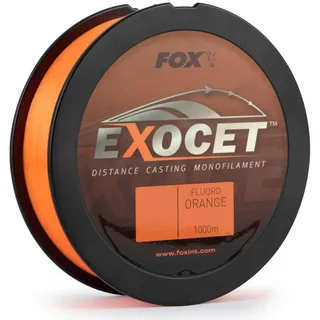 Fox Exocet Fluoro Orange Mono 0.35mm 18lb 8.0kg