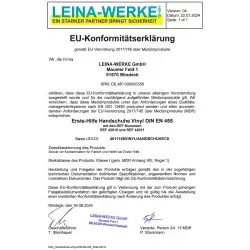 LEINA-WERKE Erste Hilfe Set Outdoor & Sport gelb 82107