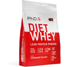 PHD Diet Whey Erdbeere Pulver 1000 g