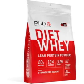 PHD Diet Whey Erdbeere Pulver 1000 g