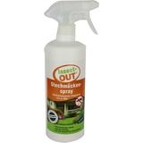 Insect-OUT Stechmückenspray 500 ml - Mückenabwehr für Garten, Terrasse & Balkon, Sofort gebrauchsfertig, Hält bis zu 48 h, Wirkstoff der Chrysantheme