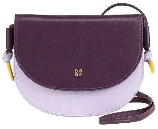 DuDu Altea Umhängetasche Leder 18.5 cm  lila