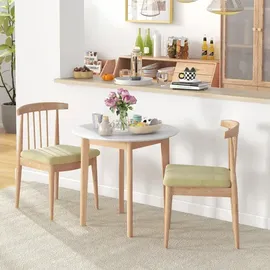 Homcom Ø 75 cm weiß
