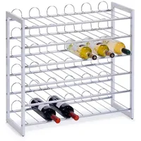 Zeller Weinregal 68 x 26,5 x 63 cm Weiß