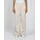 Gang Weite Jeans 94CARLOTTA weiter Fit im bodenlangen Palazzo-Style beige 29