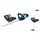 Makita DUH507RM2 18 inkl. 2 x 4,0 Ah Akku + Ladegerät