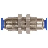 Riegler Gerade Schott-Steckverbindung »Blaue Serie« selbstabsper. M12x1,0