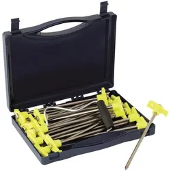 Outwell Spike Peg Box luminous green
