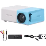Mini-hd-projektor (1080p) Mit Integriertem Lautsprecher, Tragbar Für Filme Und Spiele, 100–240 V Eu-stecker