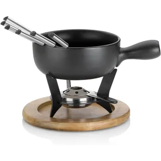 Kela Country, Fondue Set schwarz