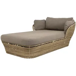 Cane-line - Basket Outdoor Daybed, natur / taupe