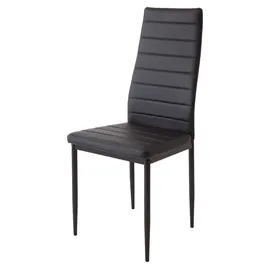 Albatros Esszimmerstuhl Milano Kunstleder schwarz 4er Set