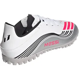 adidas F50 Messi Club TF Herren cloud white/lucid red/silver met. 40 2/3