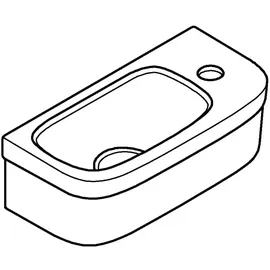 Grohe Euro Keramik Mini Handwaschbecken 37 x 18 cm 39327000