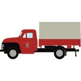 Minis Lemke N Opel Blitz Pritsche/Plane Freiwillige Feuerwehr