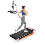 Superun Walking Pad max 159 KG/136 KG, Laufband für Zuhause mit Trainingsmodus, Leise Laufband Schreibtisch mit App und virtuellen Laufstrecken. Vor Ort erlebbar