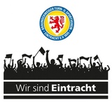 wall-art Wandtattoo »Eintracht Braunschweig Fans Logo«, (1 St.), selbstklebend, entfernbar, bunt