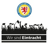 wall-art Wandtattoo »Eintracht Braunschweig Fans Logo«, (1 St.), selbstklebend, entfernbar bunt