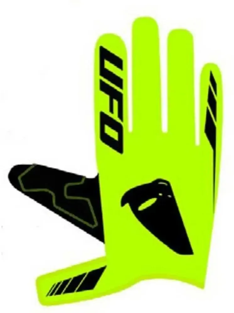 Ufo Skill Radial Offroad-handschuhe - Neon Yellow / Black - L - Short