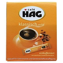 Café HAG Kaffee HAG Entkoffeiniert Löslicher Klassisch mild 2/5 25 Stück à 1.8 g