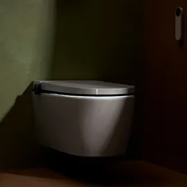 Hansgrohe LavaPura Element S Wand-Dusch-WC mit WC-Sitz Weiß