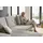 die planbar Ecksofa DIE PLANBAR "MP-IN23002 L-Form", beige (cyber ecru), B:322cm H:93cm T:188cm, 100% Recyceltes Polyester, Sofas, Ecksofa, wahlweise mit Armteil- und Sitztiefenverstellung