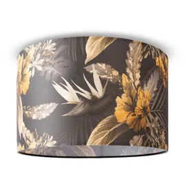 Paco Home Hugo Flower 1 E27 rund schwarz