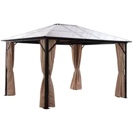 Konifera Aruba 3 x 4 m beige/braun