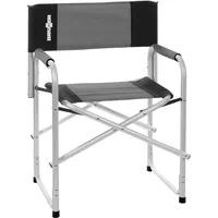 Brunner Campingartikel Regista Stuhl Bravura, Grau/Schwarz C20, 0404190N