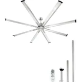 Vevor 214 cm Deckenventilator Silber