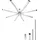 Vevor 214 cm Deckenventilator Silber