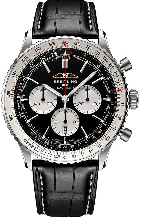 Breitling Chronograph Navitimer Chrono B01 AB0137211B1P1 - silber