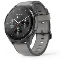 Hama Smartwatch Rund IP68 (Anthrazit) 178627 9000 GPS, (Musikspeicher,