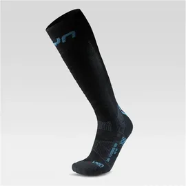 Uyn Ski Touring One Bio Skisocken Herren B032 black/blue 39-41