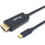 Equip USB-C-zu-HDMI-Kabel M/M 2 m Schwarz