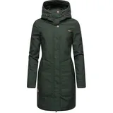 Ragwear Damen warmer Winter Parka Jannisa Intl Dark Olive Gr. L - L