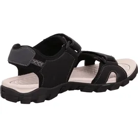 LICO Lealman V Sandalen, Schwarz/Grau, 40 EU