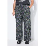 Studio Untold Schlupfhose Palazzohose Wide Legs HighWaist Schwarz 54/56