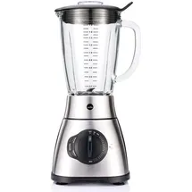 Wilfa Standmixer XPLODE AUTO, 1.8 Liter, 1500W, BLSP-1500S, silber - Schwarz/Silber