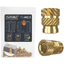 ruthex Gewindeeinsatz RX-M2,5x5.7 GE-M25x57-001