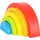 small foot gmbh & co. kg Holzbausteine Regenbogen