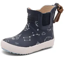 Bisgaard Unisex Kinder Baby Rubber Rain Boot, To The Moon, 27 EU