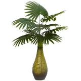vidaXL Palme Künstlich 9 Blätter 65 cm Grün