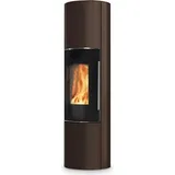 Edilkamin Kaminofen Tally 8 S | Stahl bronze | 8 kW