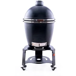 Kamado B10 Grande Original Grill, handgefertigt aus Ton mit Schamotte, 64 x 70 x 91 cm, 100 kg. Innen-Durchmesser: 53 cm.
