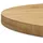 Relaxdays Pizzateller Ø 33 cm braun 1er Set