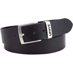 Ledergürtel LEVI'S, Damen, Gr. 120, schwarz, Leder, sportlich,modisch,klassisch, Gürtel
